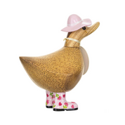 Floral Hat & Boots Ducky Pink 2.0