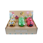 Wooden Spring Insect Castanets