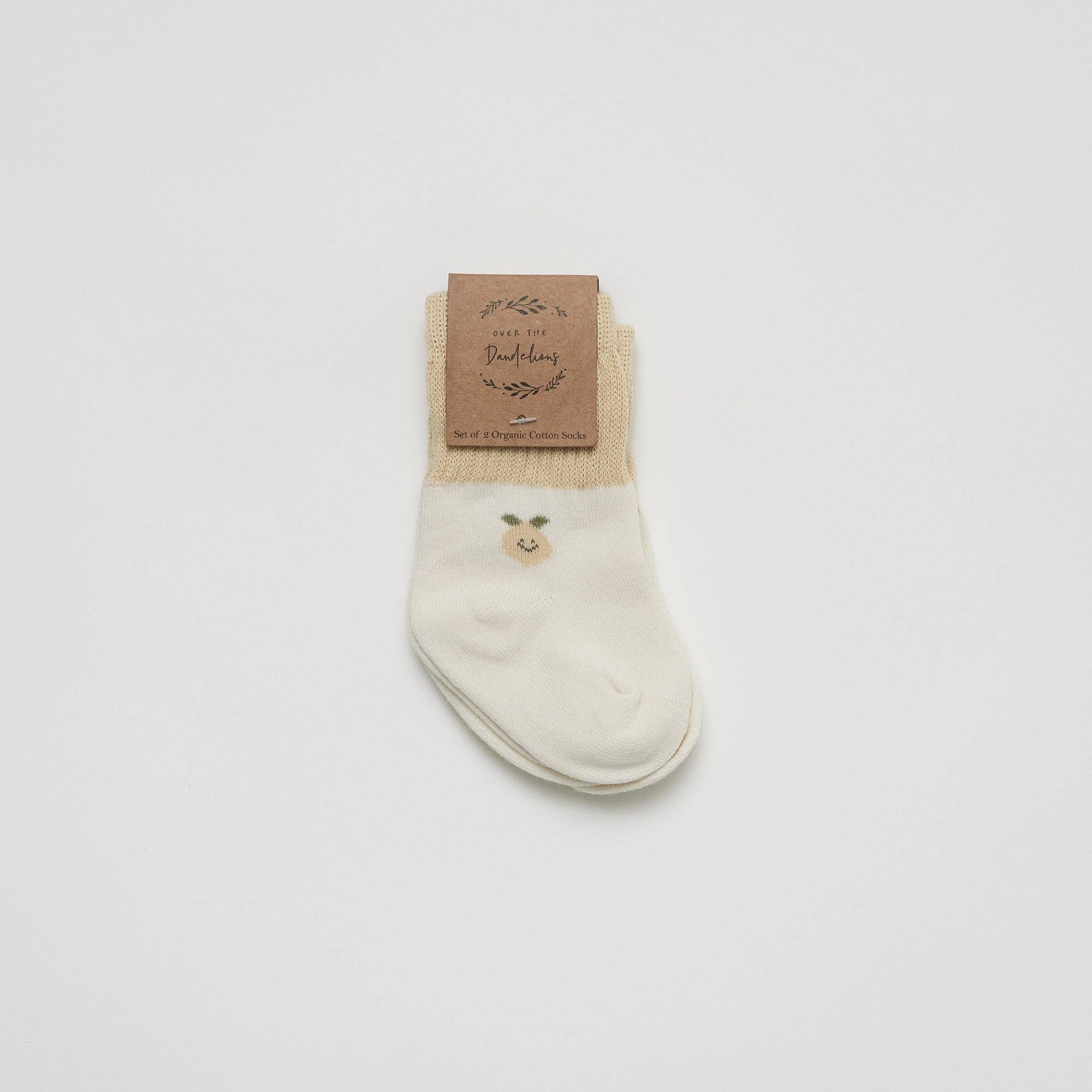 Set Of 2 Socks Lemon