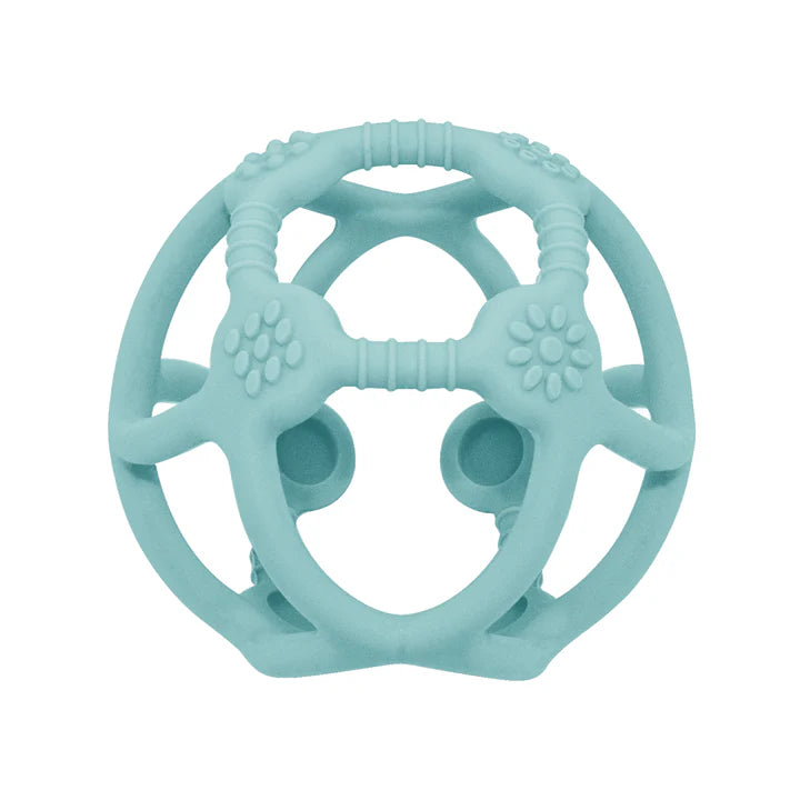 Silicone Teething Ball Light Blue