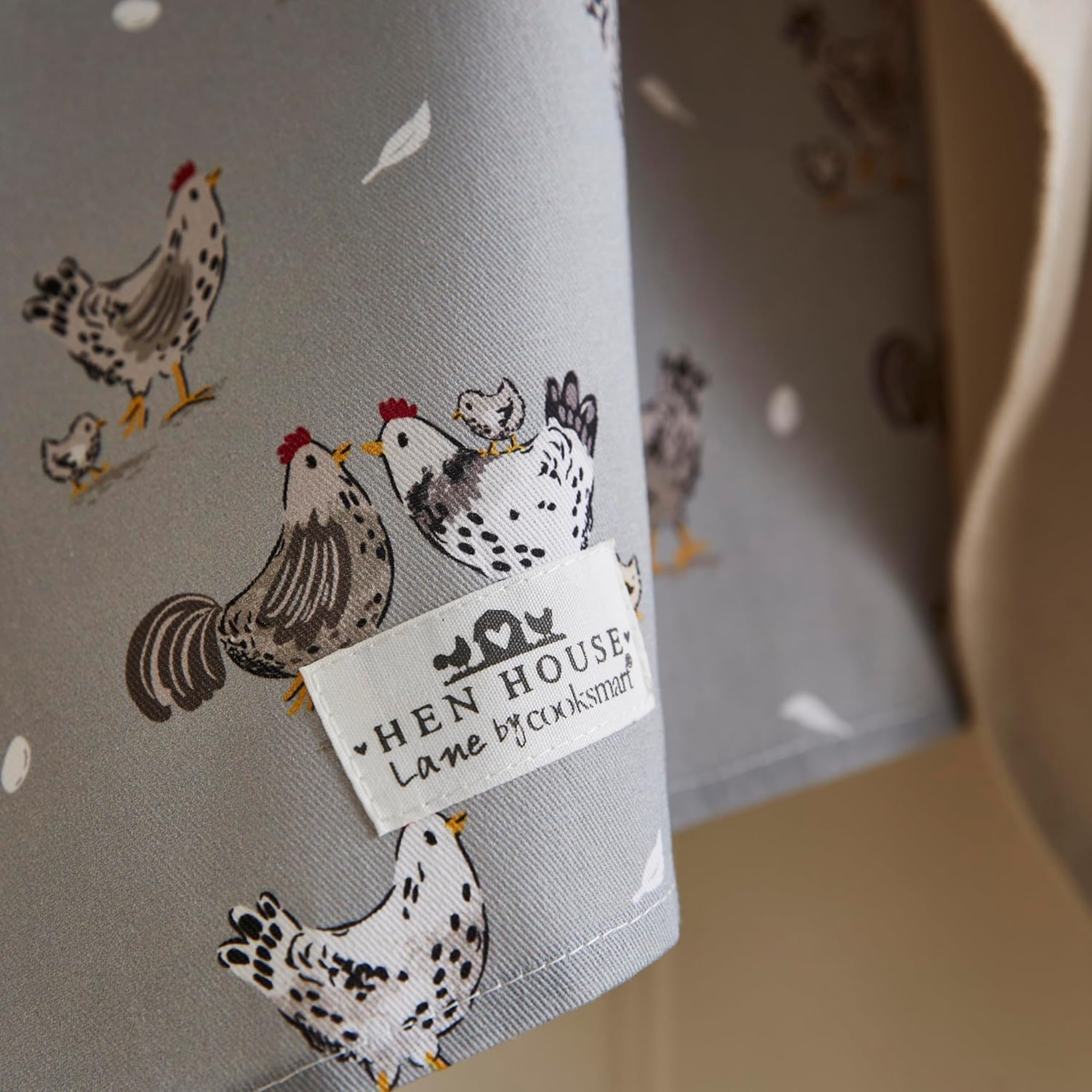 3 Pack Of Tea Towels Hen House Lane