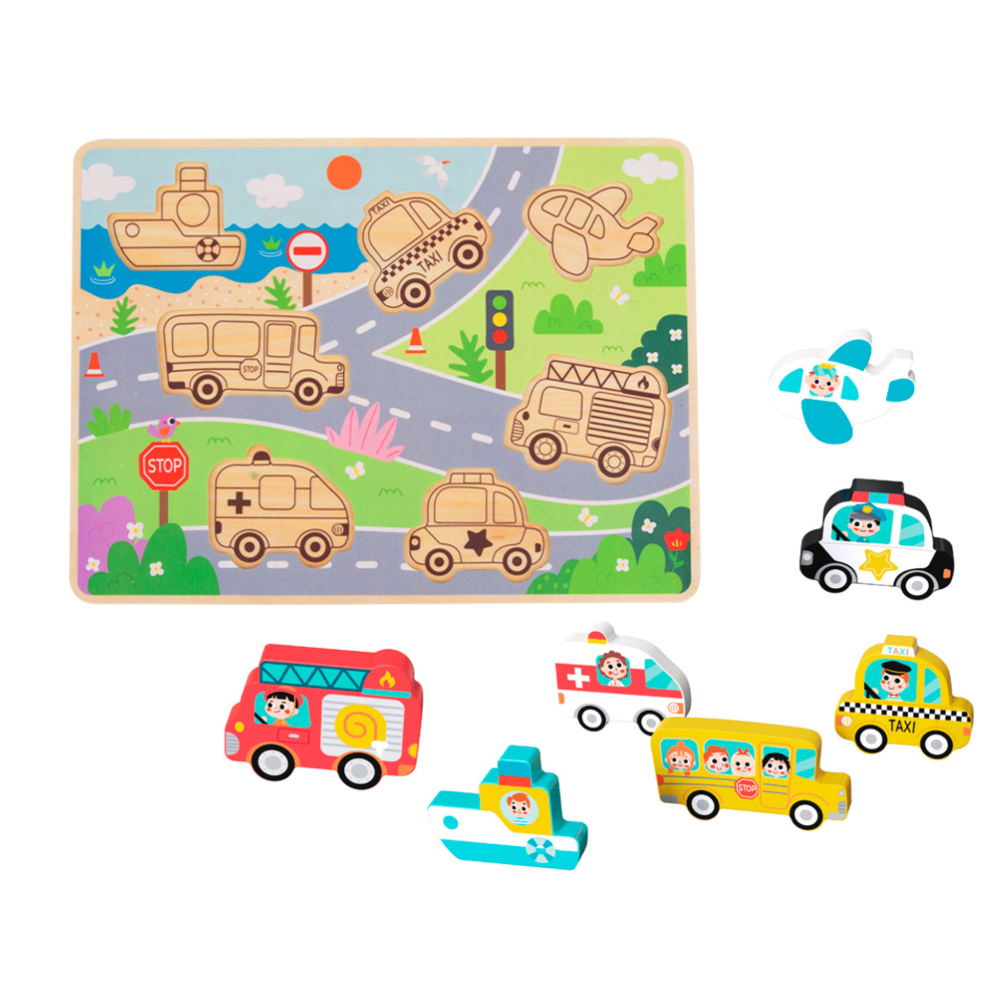 Chunky Puzzle Transportation