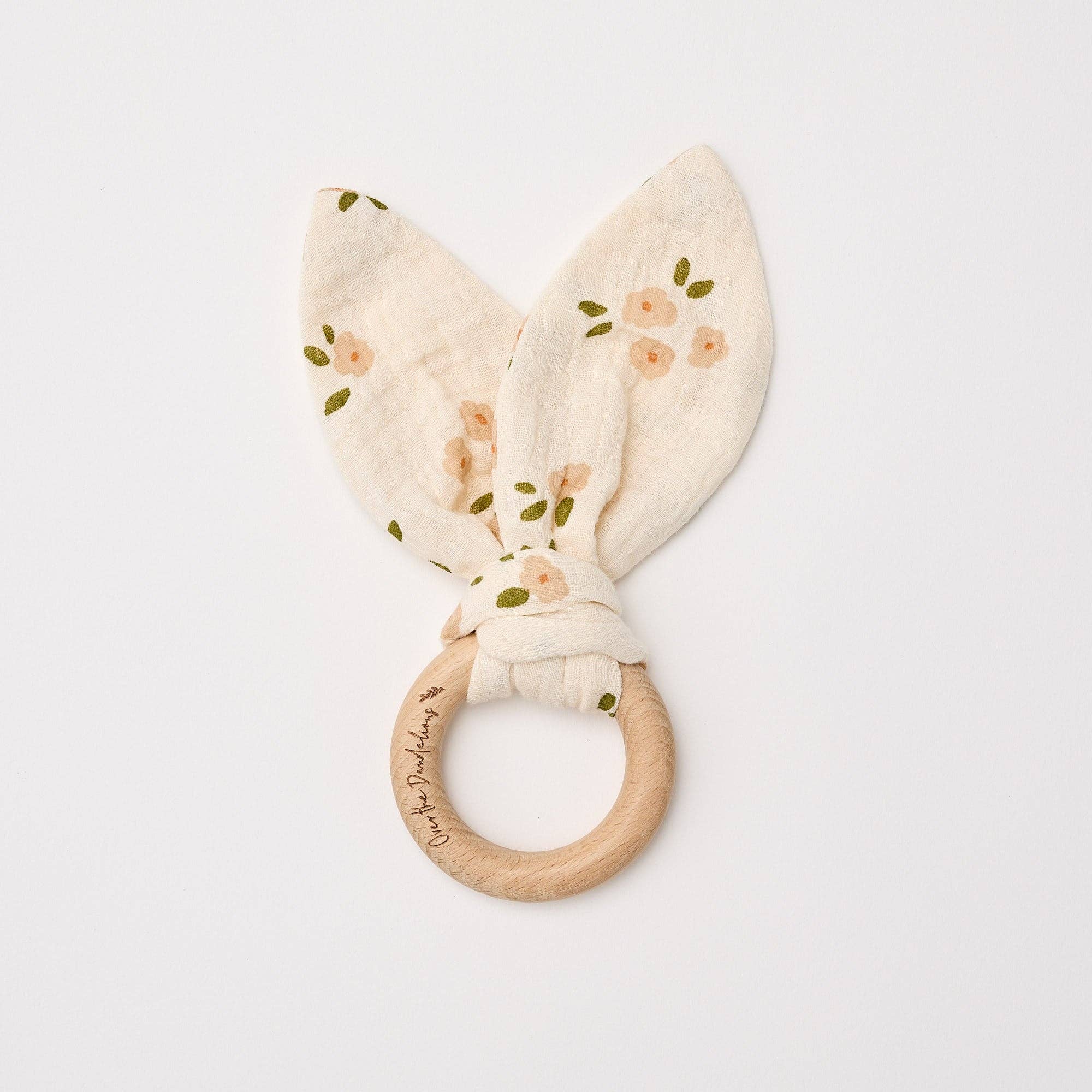 Organic Bunny Ears Teether Daisy
