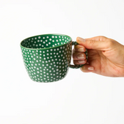 Chino Mug Green Sprinkle