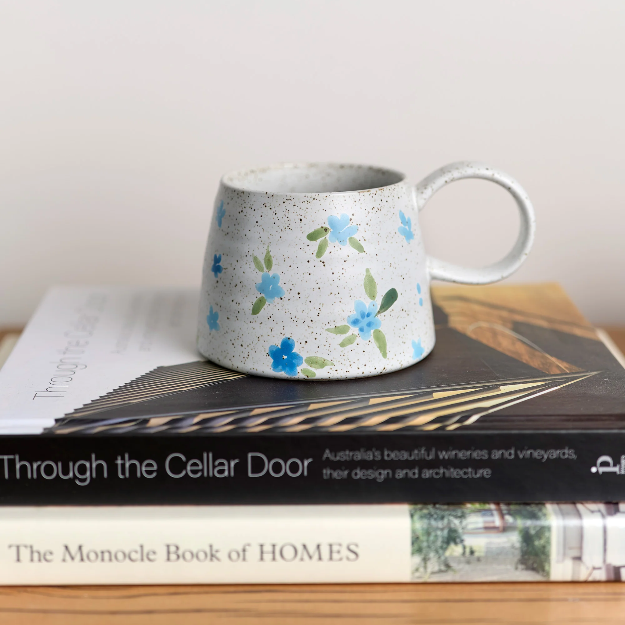 Flower Garden Penny Large Handled Mug