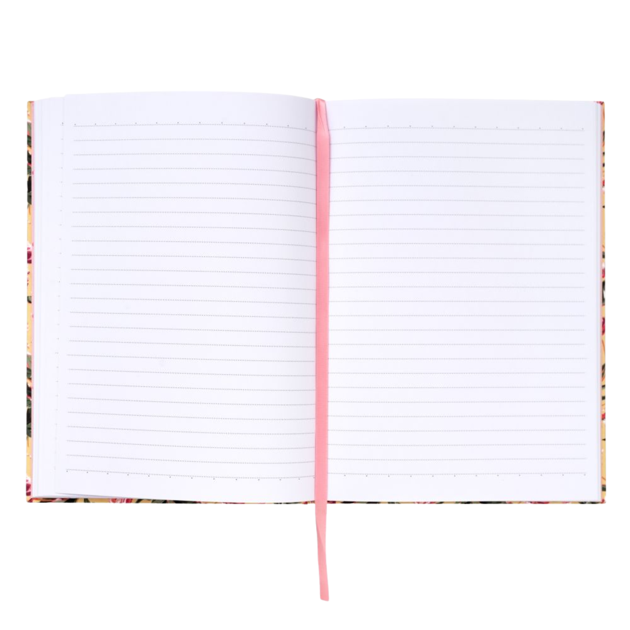 A5 Hard Cloth Cover Notebook Floral Fancy