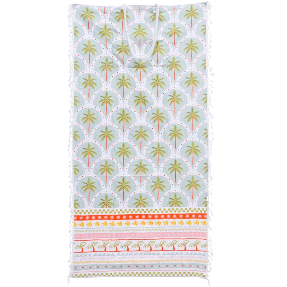 Kids Towel & Bag Palm Deco