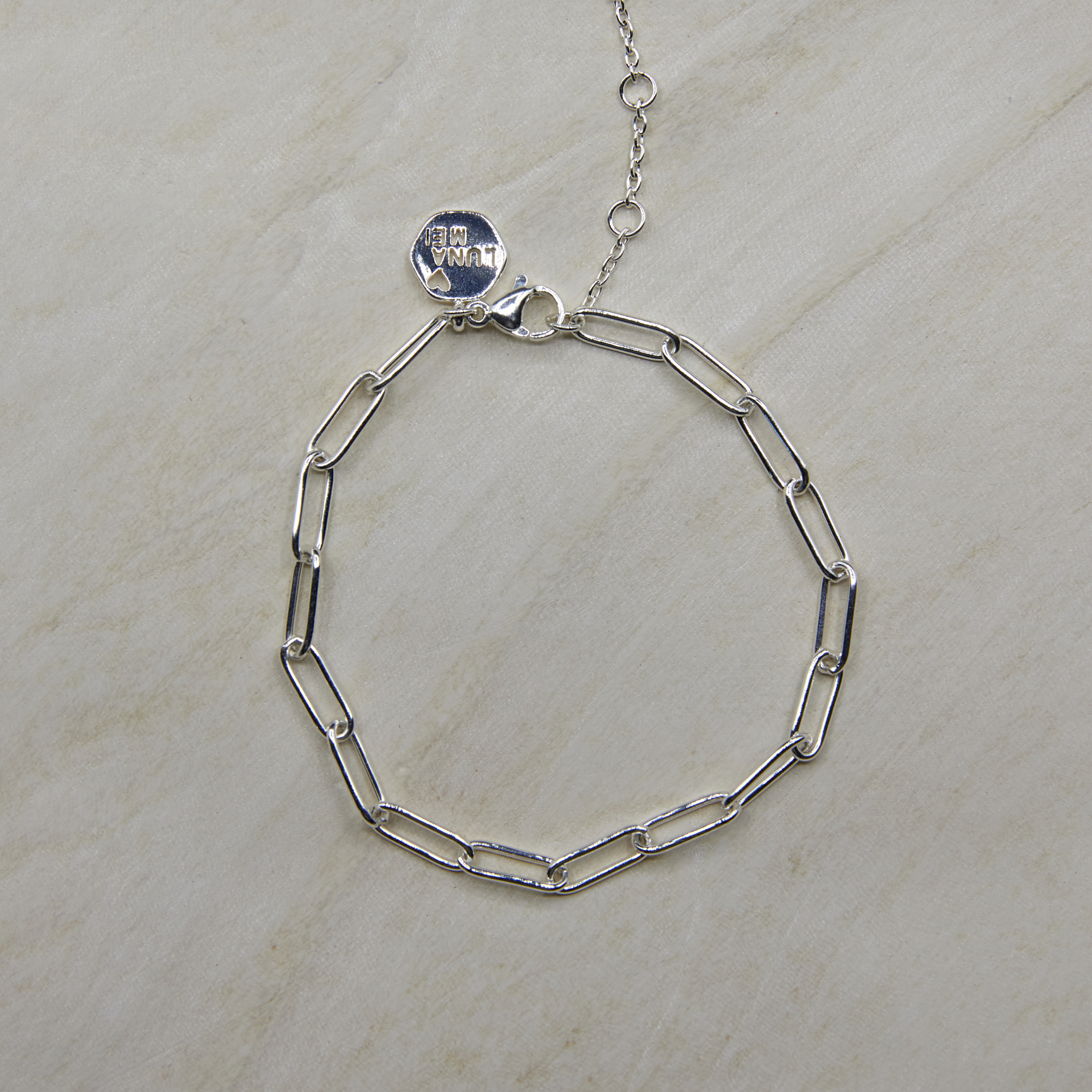 Paperclip Bracelet Silver