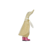 Spotty Boots Dinky Ducks Pink