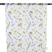 White Lavender Bees Garden Scarf