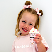 Reusable Babycino Bamboo Cup Tough Cookie in Pink (120ml)