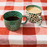 Chino Mug Green Sprinkle