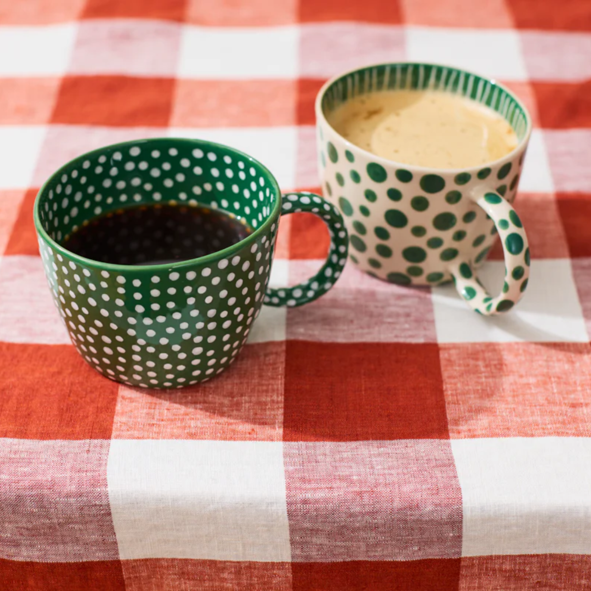 Chino Mug Green Sprinkle