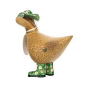 Floral Hat & Boots Ducky Green 2.0