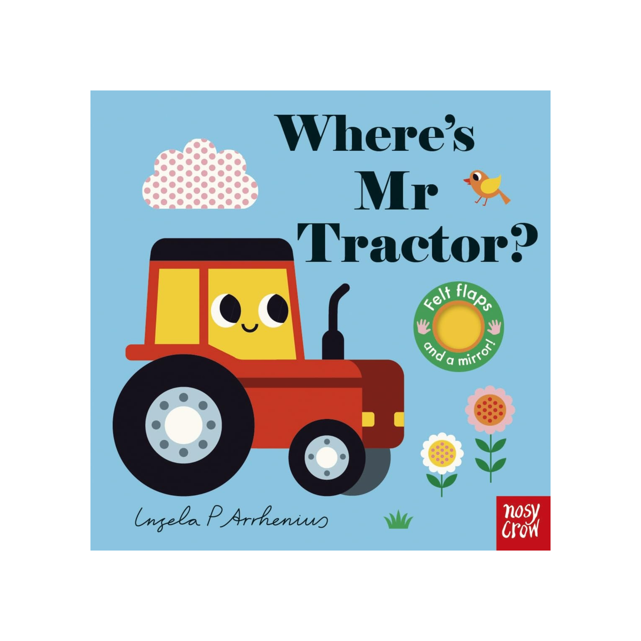 Where's Mr Tractor? Felt Flaps Board Book