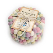 Set Of 4 Eco Coasters Cotton Candy