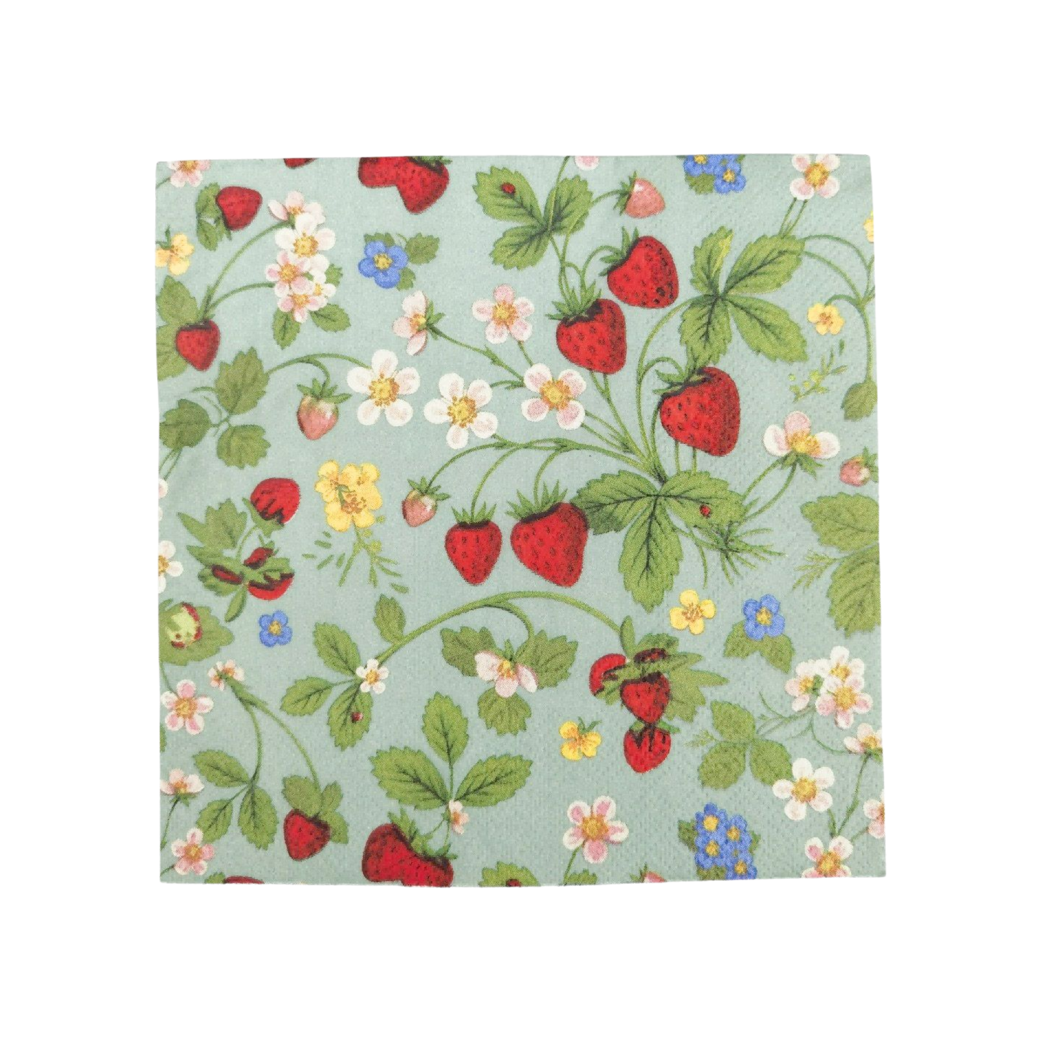 Strawberry Field Paper Napkins