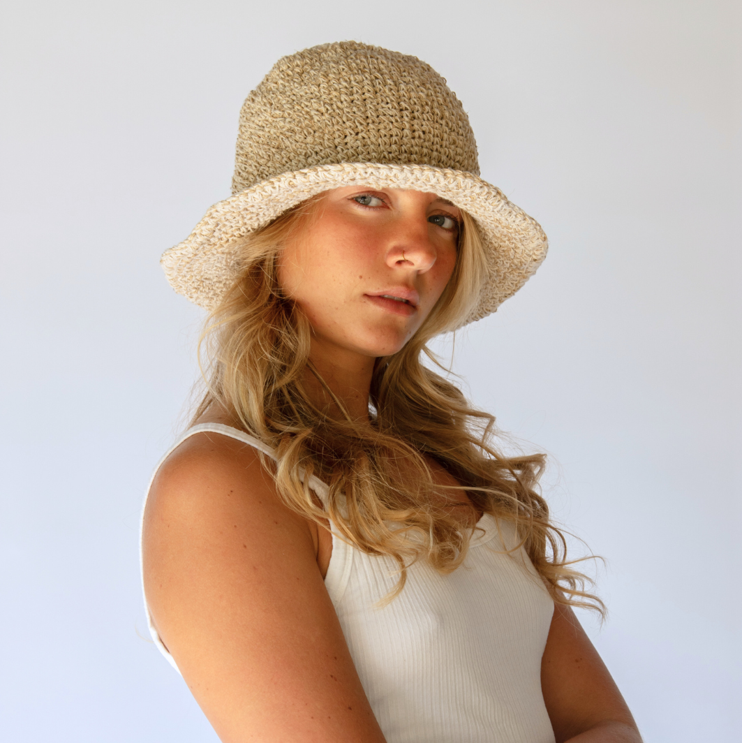 Peggie Bucket Hat Natural