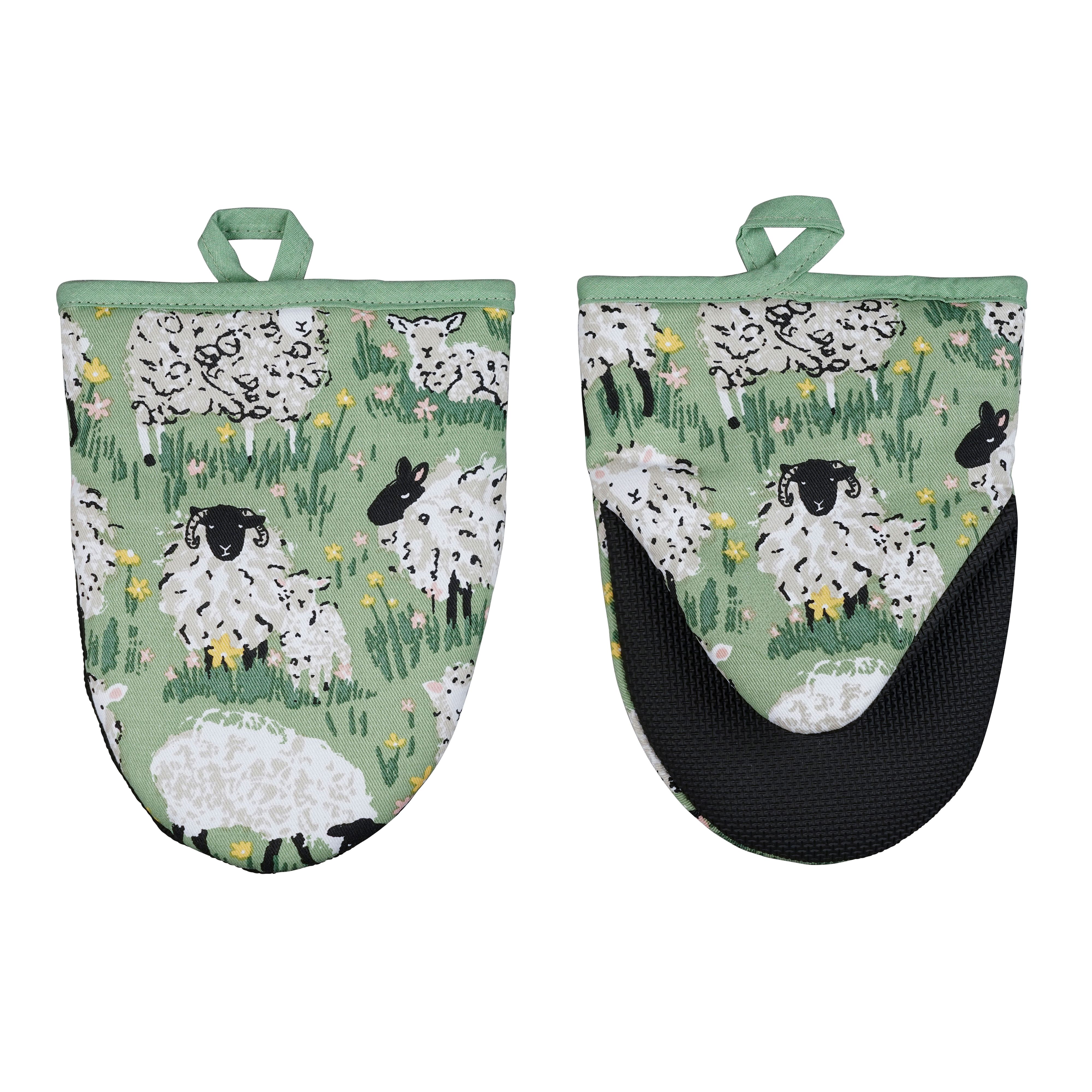 Woolly Sheep Microwave Mitts Set Of 2
