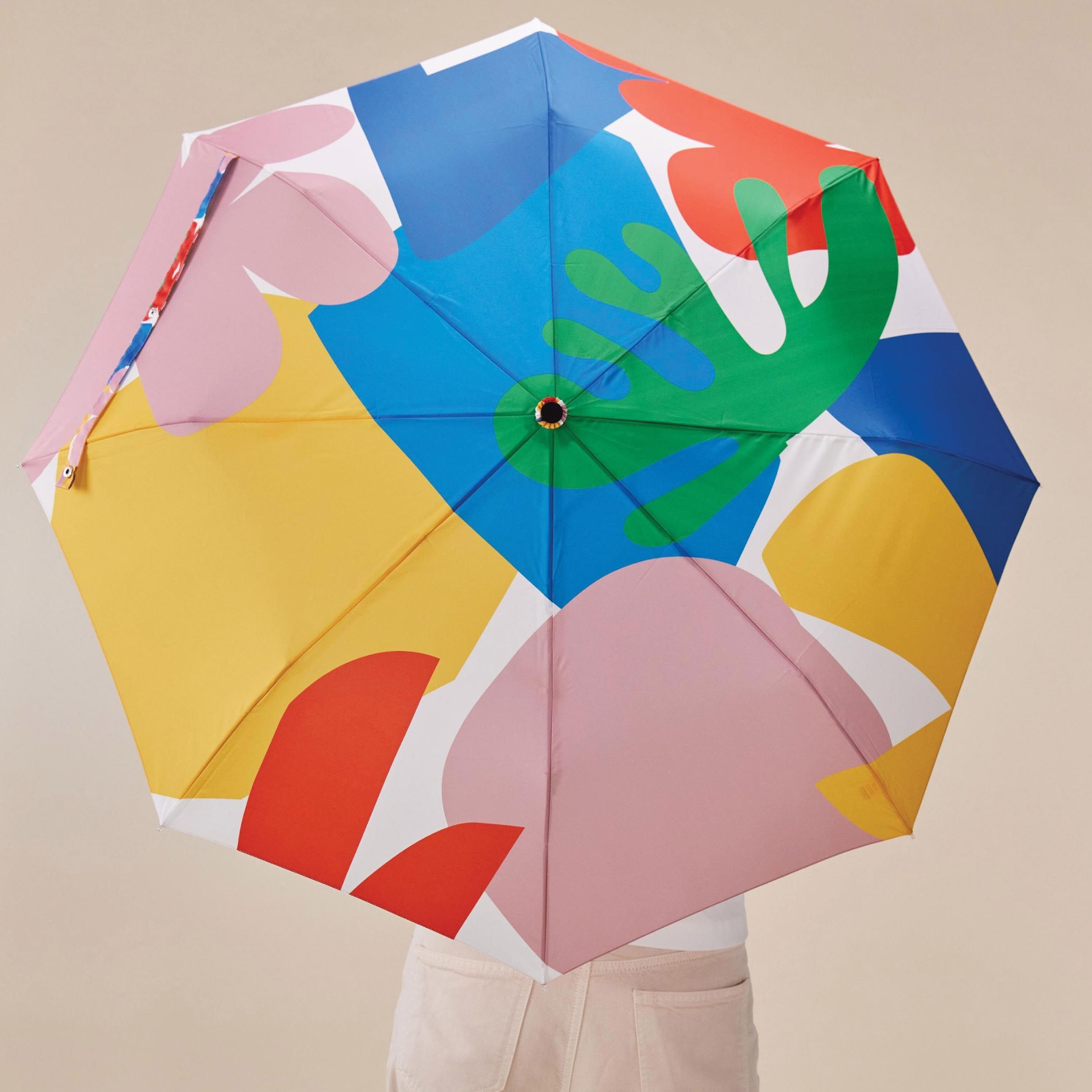 Eco-Friendly Compact Duck Umbrella Matisse Print