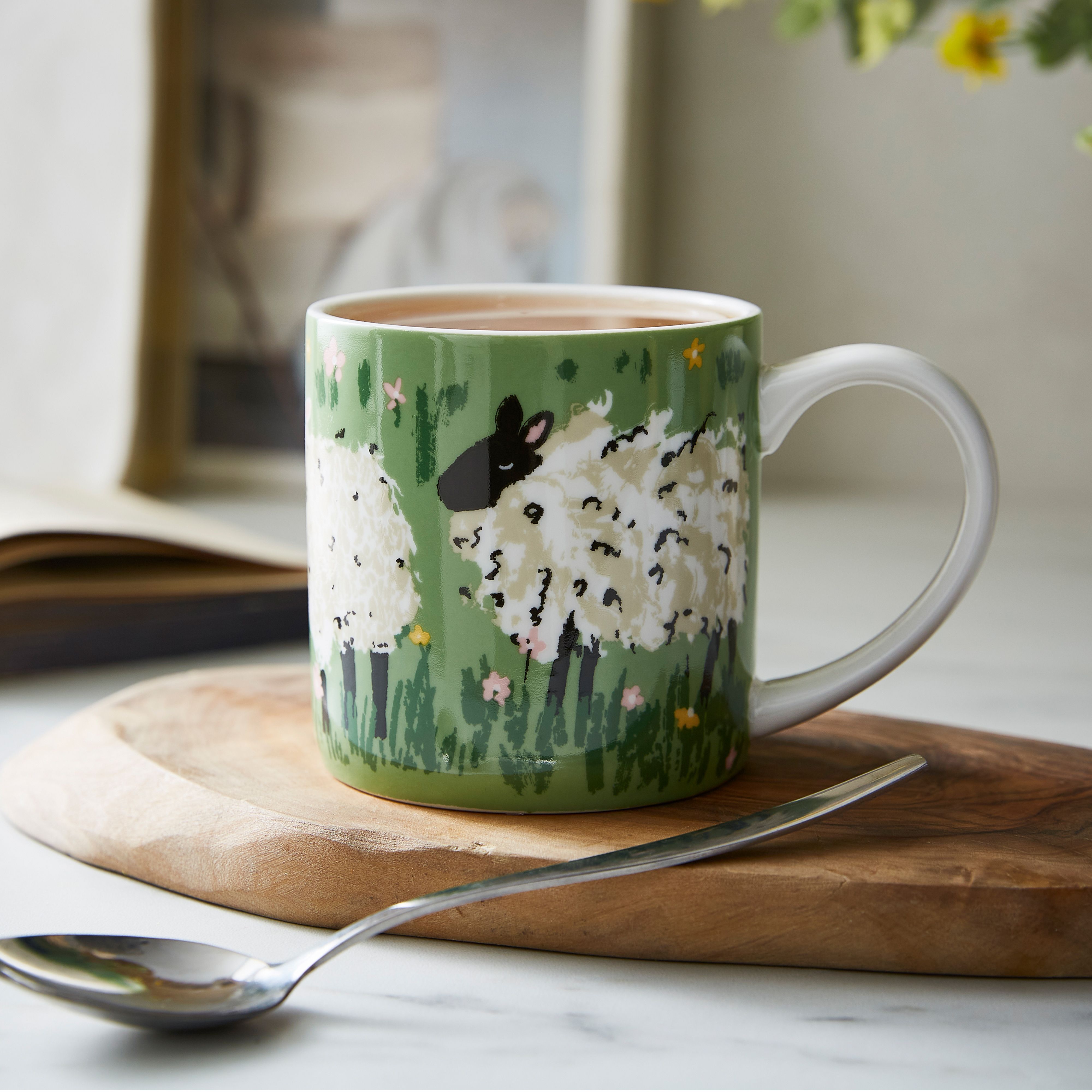 Woolly Sheep New Bone China Mug