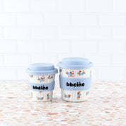 Reusable Babycino Bamboo Cup Dash Blue (120ml)