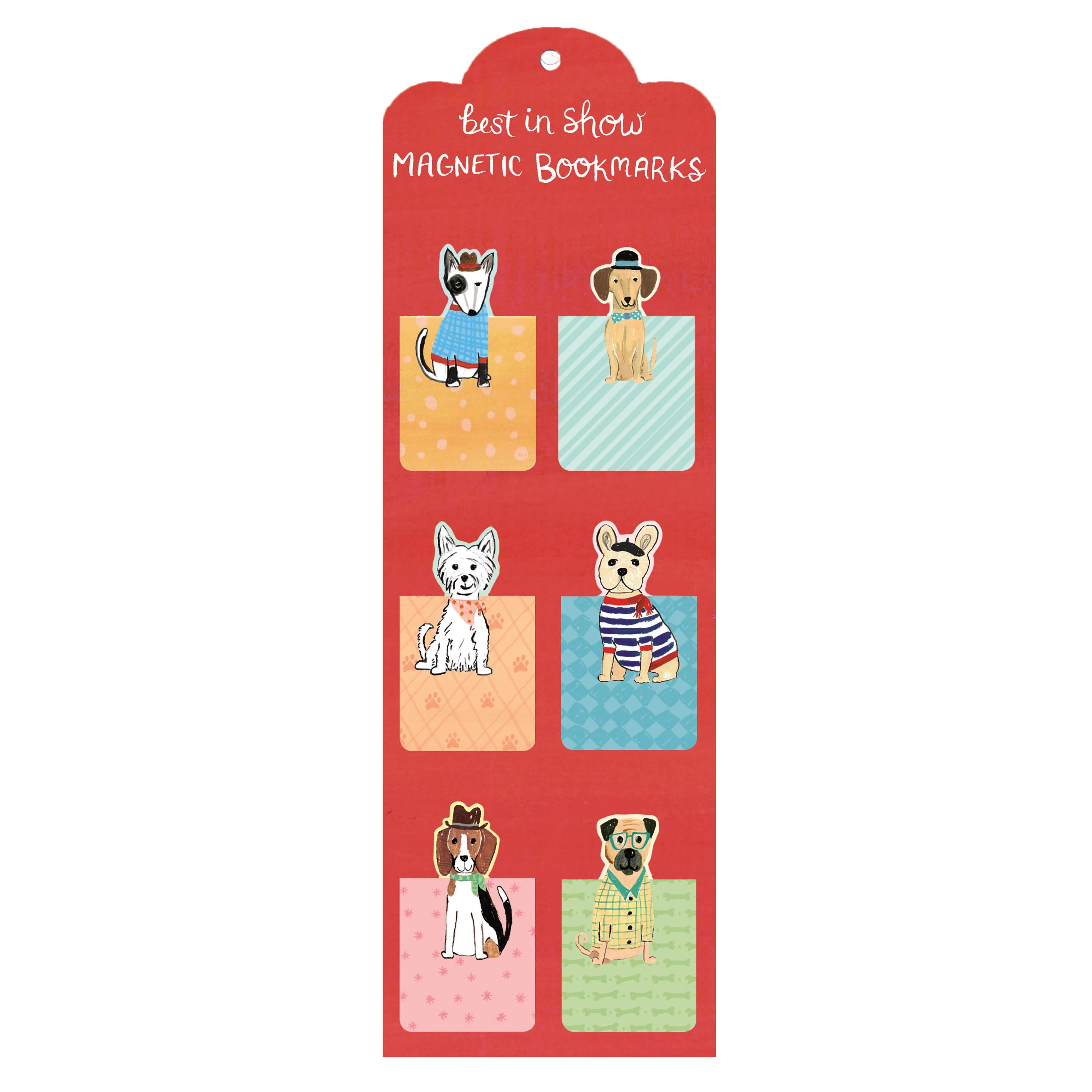Best In Show Magnetic Bookmarks Set