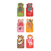 Cool Cats Magnetic Bookmarks Set