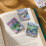Michael Storrings Walk In The Park Magnetic Bookmarks Set
