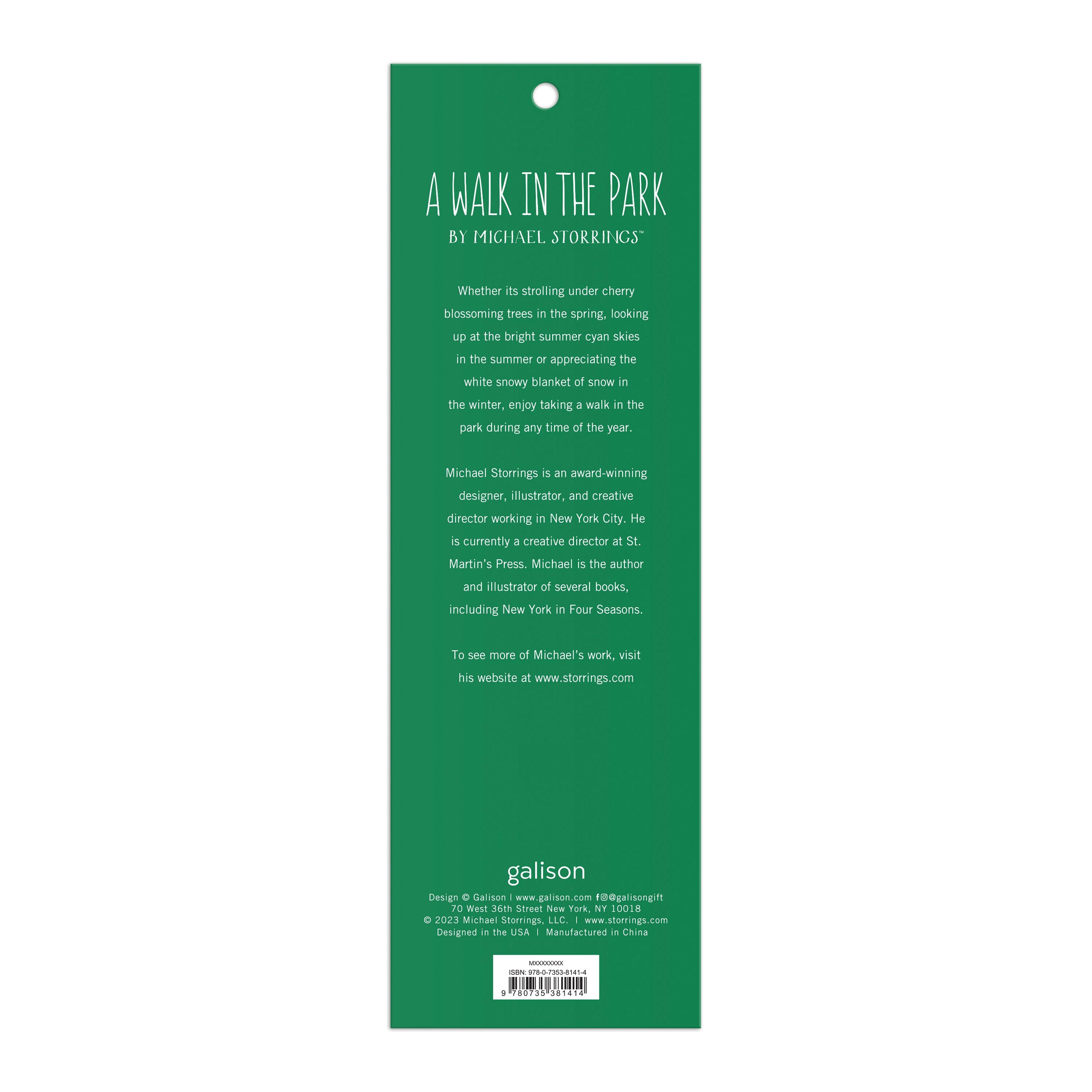 Michael Storrings Walk In The Park Magnetic Bookmarks Set