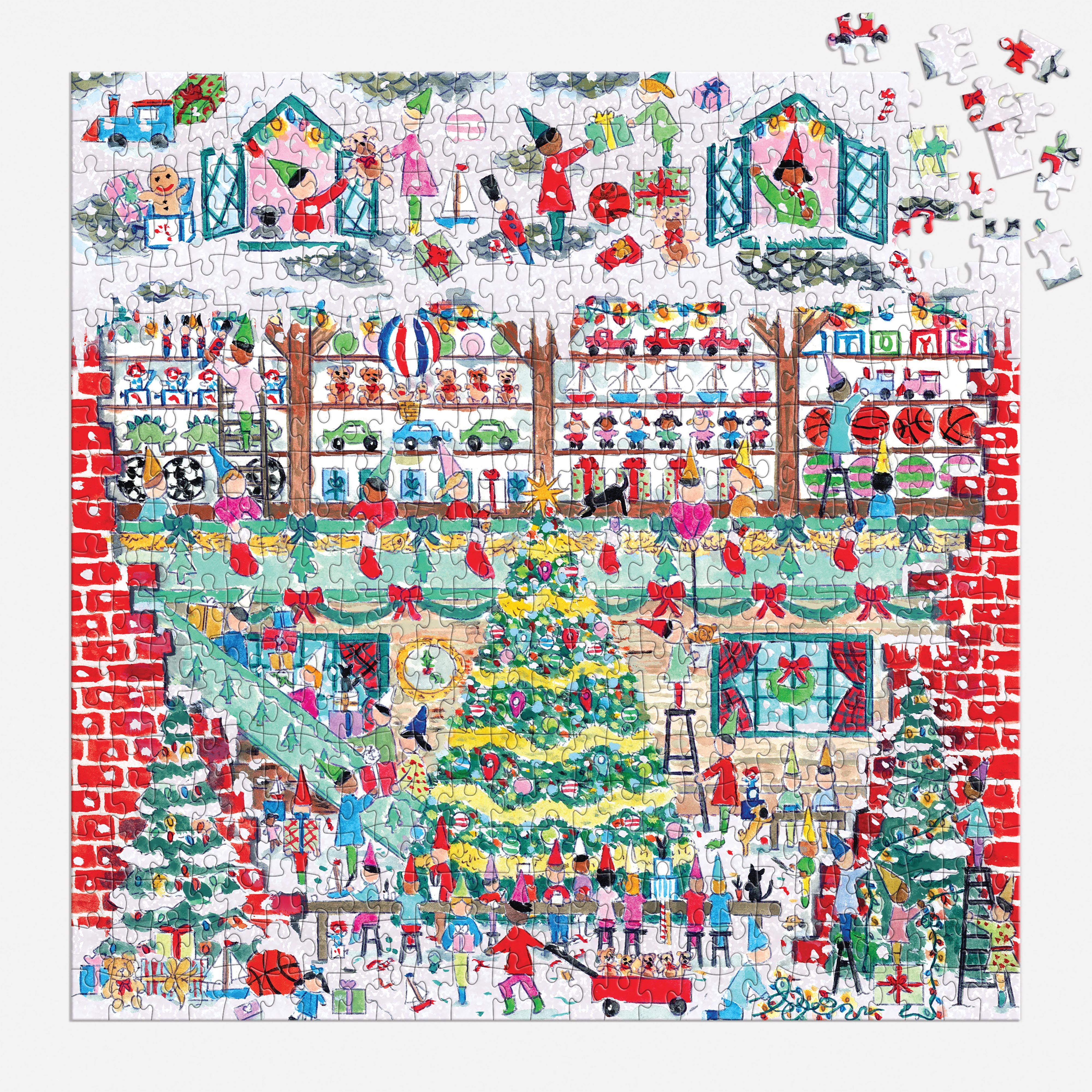 Michael Storrings Toy Workshop 500PC Foil Puzzle