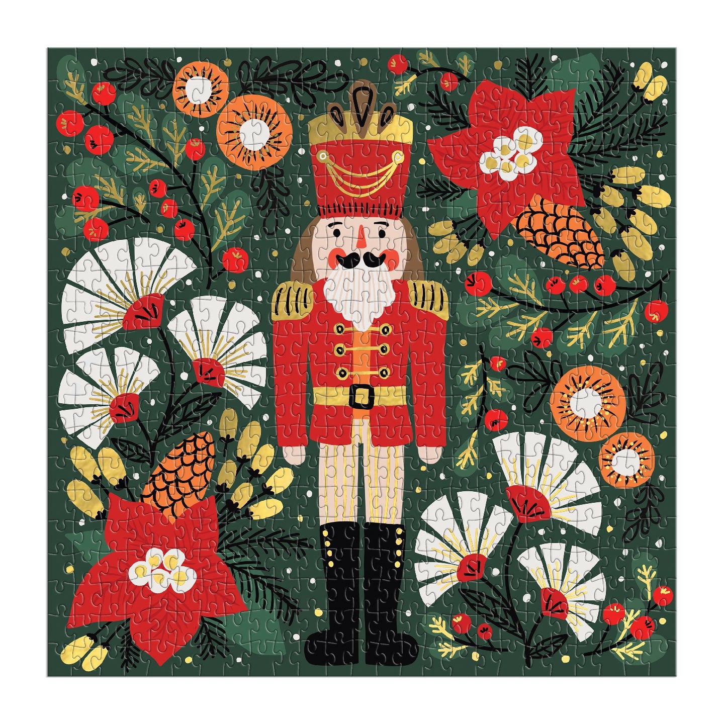Merry Nutcracker 500PC Foil Puzzle
