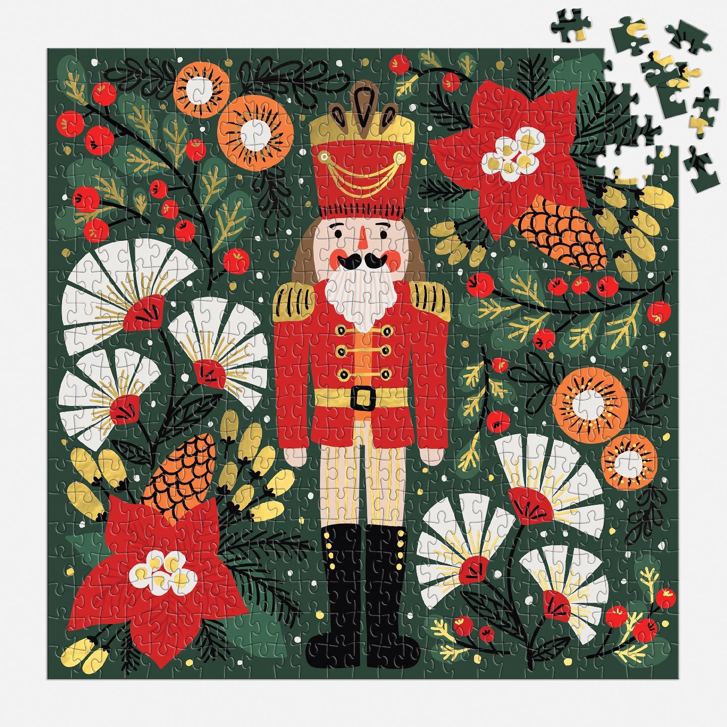 Merry Nutcracker 500PC Foil Puzzle