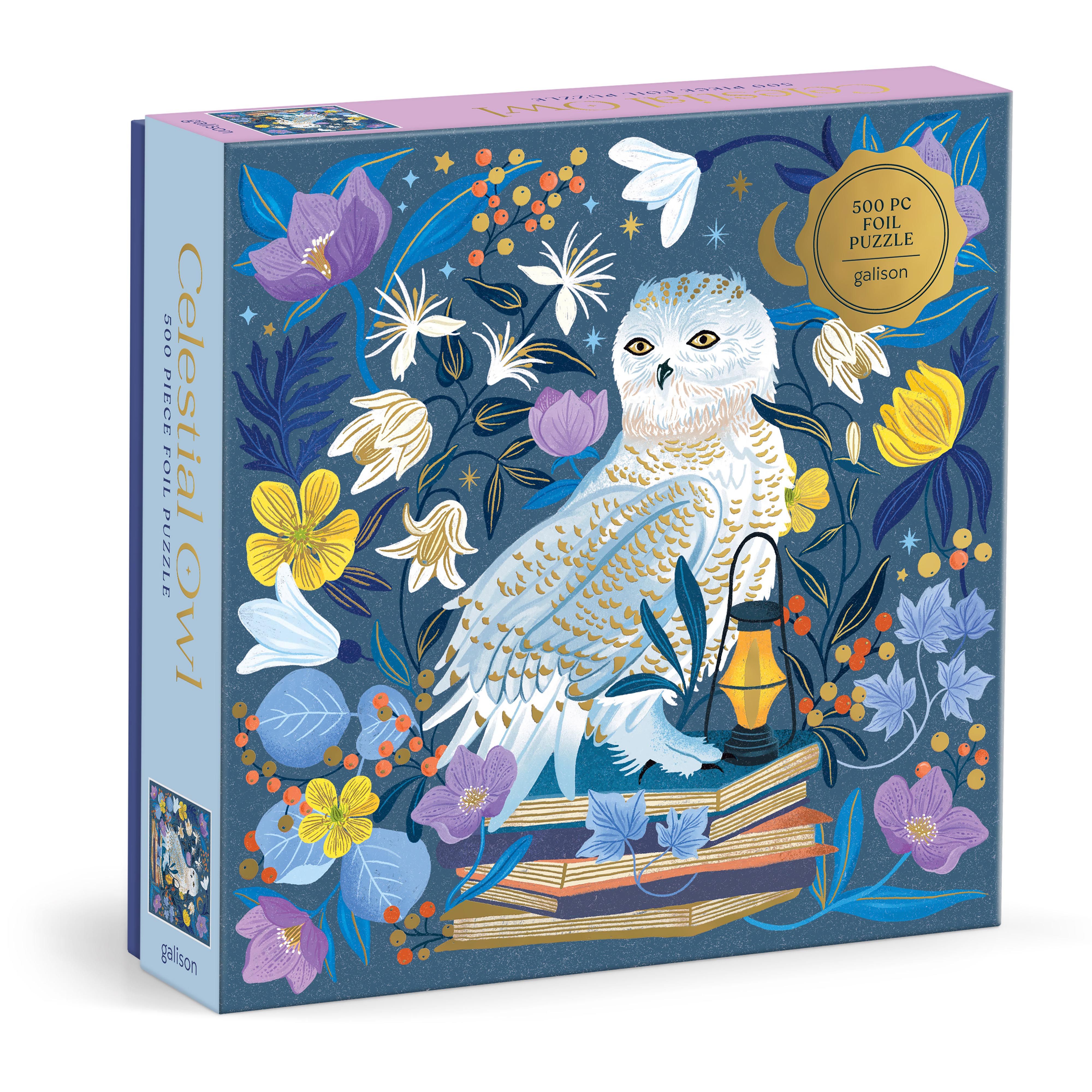 Celestial Owl 500PC Foil Puzzle
