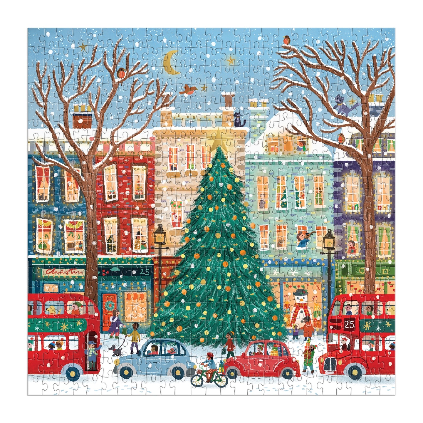 Tinsel City 500PC Foil Puzzle