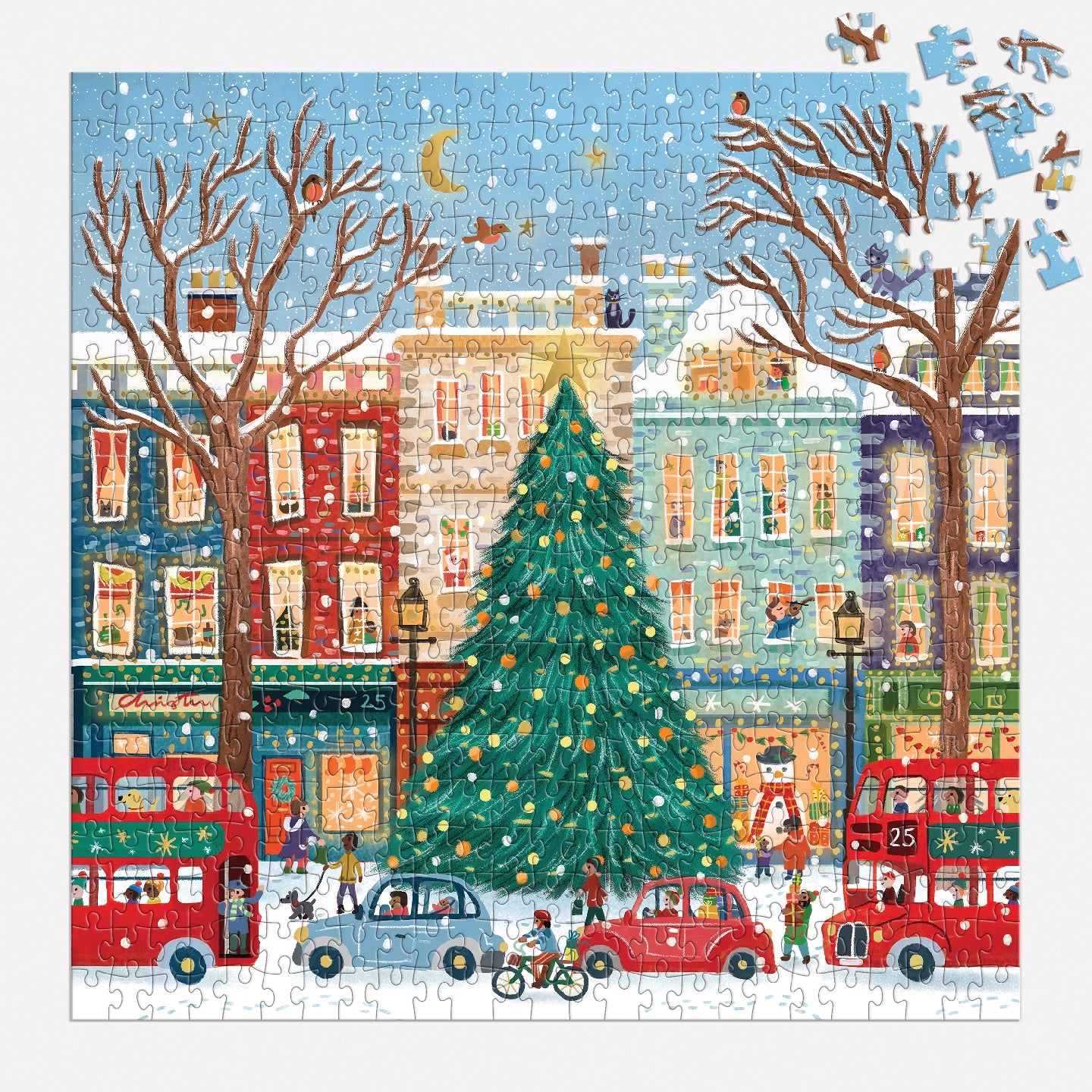 Tinsel City 500PC Foil Puzzle