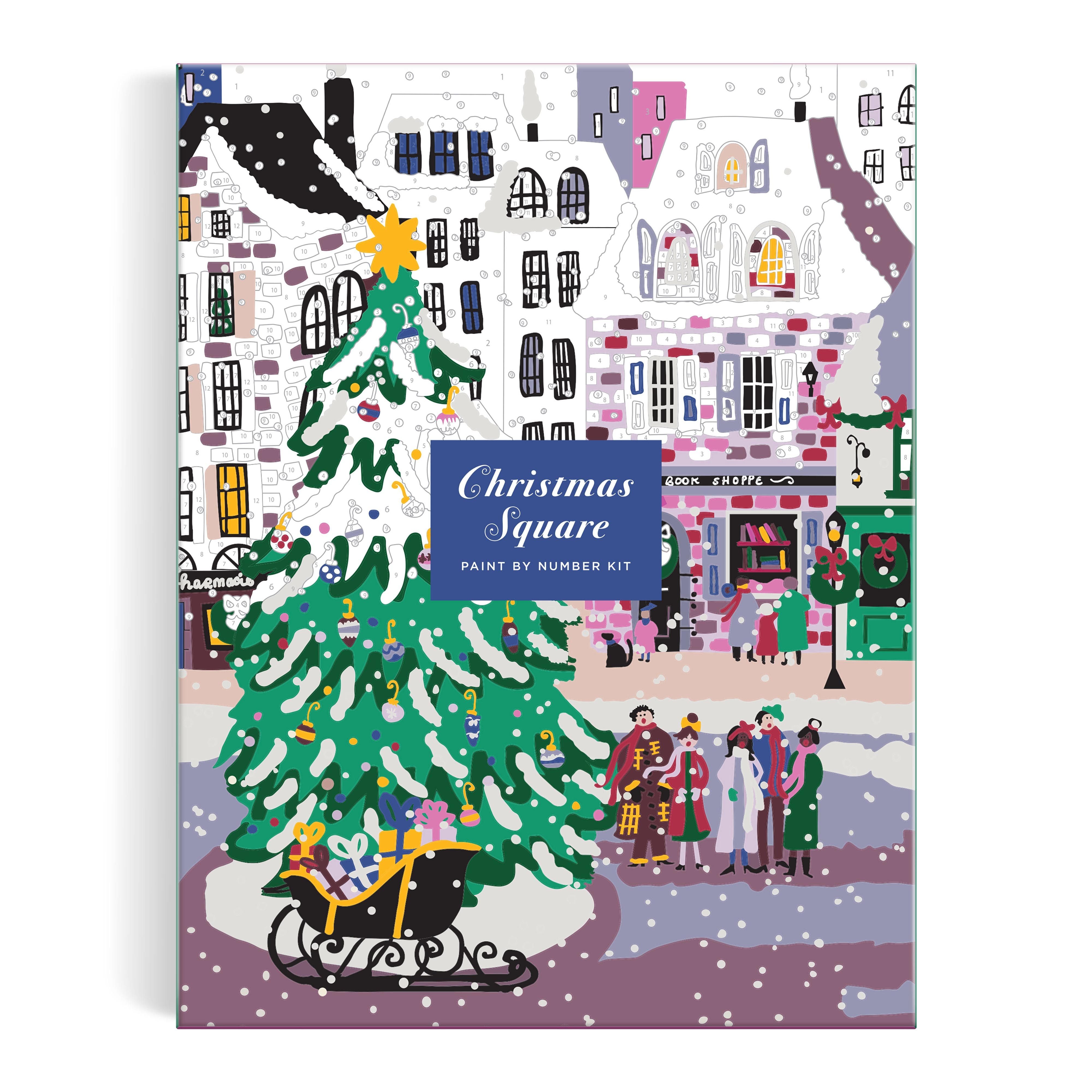 Joy Laforme Christmas Square Paint by Number Kit