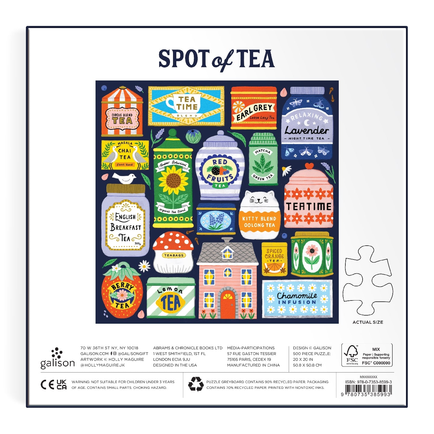 Spot Of Tea 500PC Puzzle