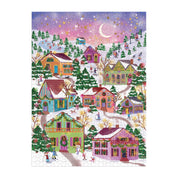 Joy Laforme Snowcap Village 1000PC Foil Puzzle