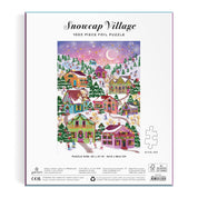 Joy Laforme Snowcap Village 1000PC Foil Puzzle