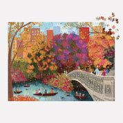 Joy Laforme Autumn On Bow Bridge 1000PC Puzzle