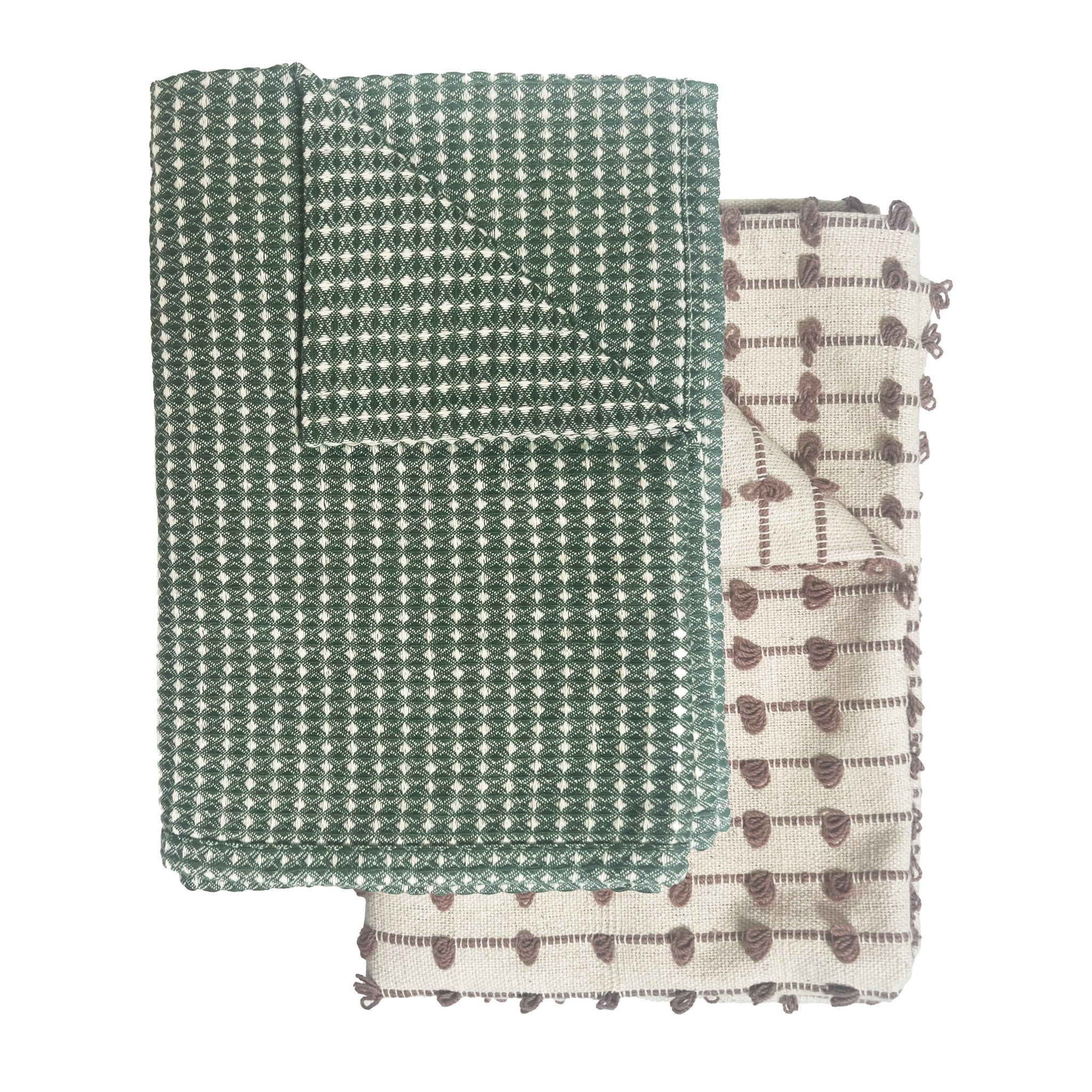 Set Of 2 Tea Towels Clover