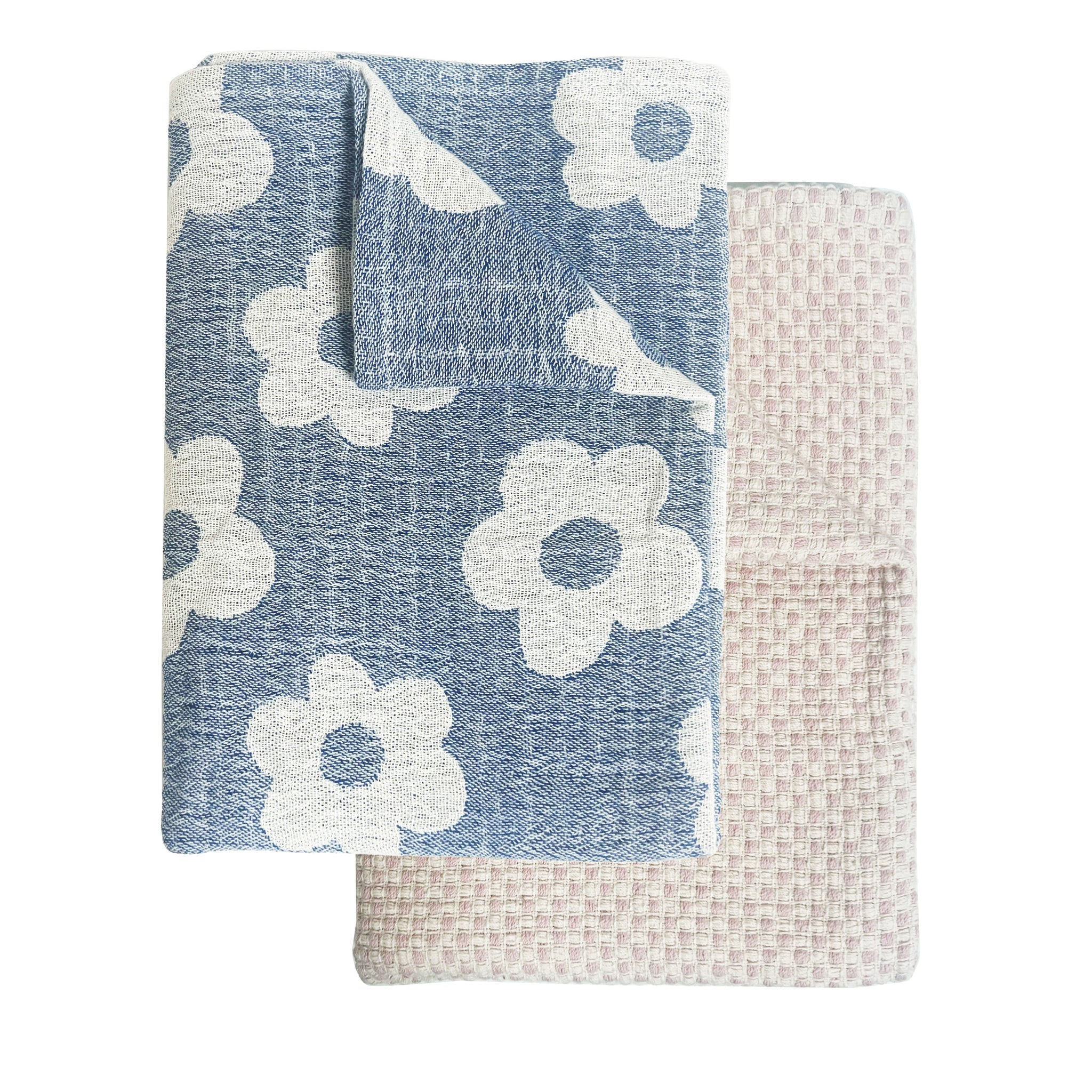 Set Of 2 Tea Towels Bloom