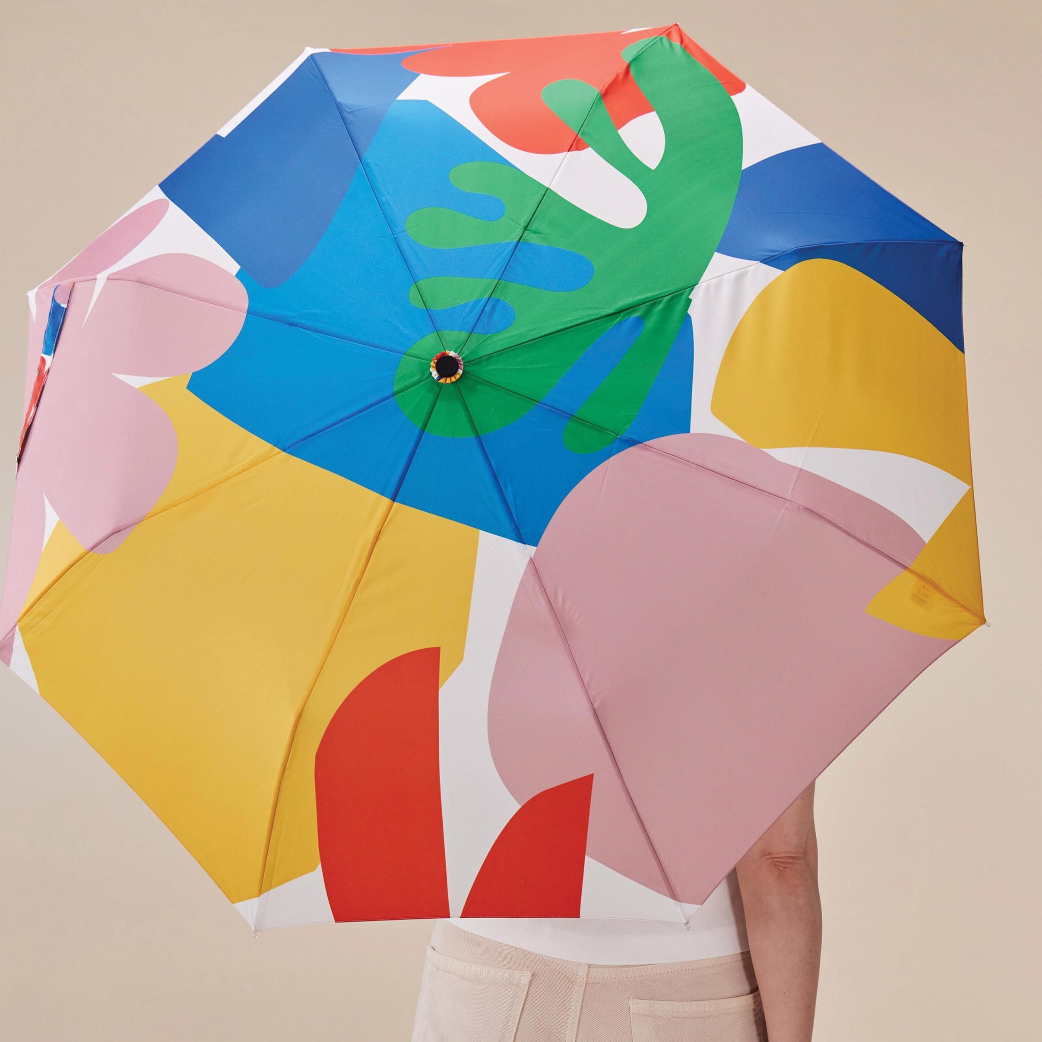 Eco-Friendly Compact Duck Umbrella Matisse Print