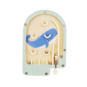 Mini Wooden Pinball Game Whale