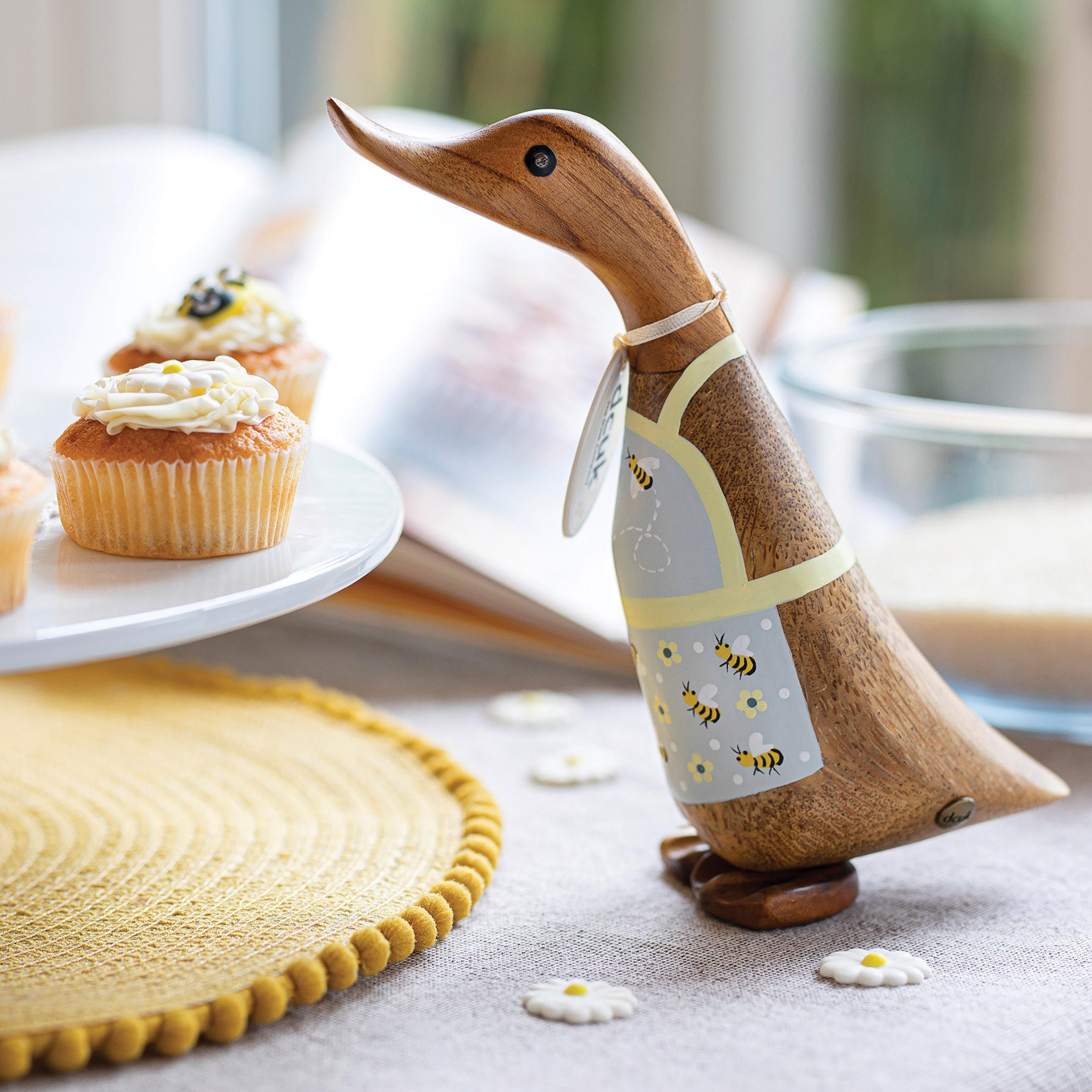 Buzzy Apron Duckling Grey