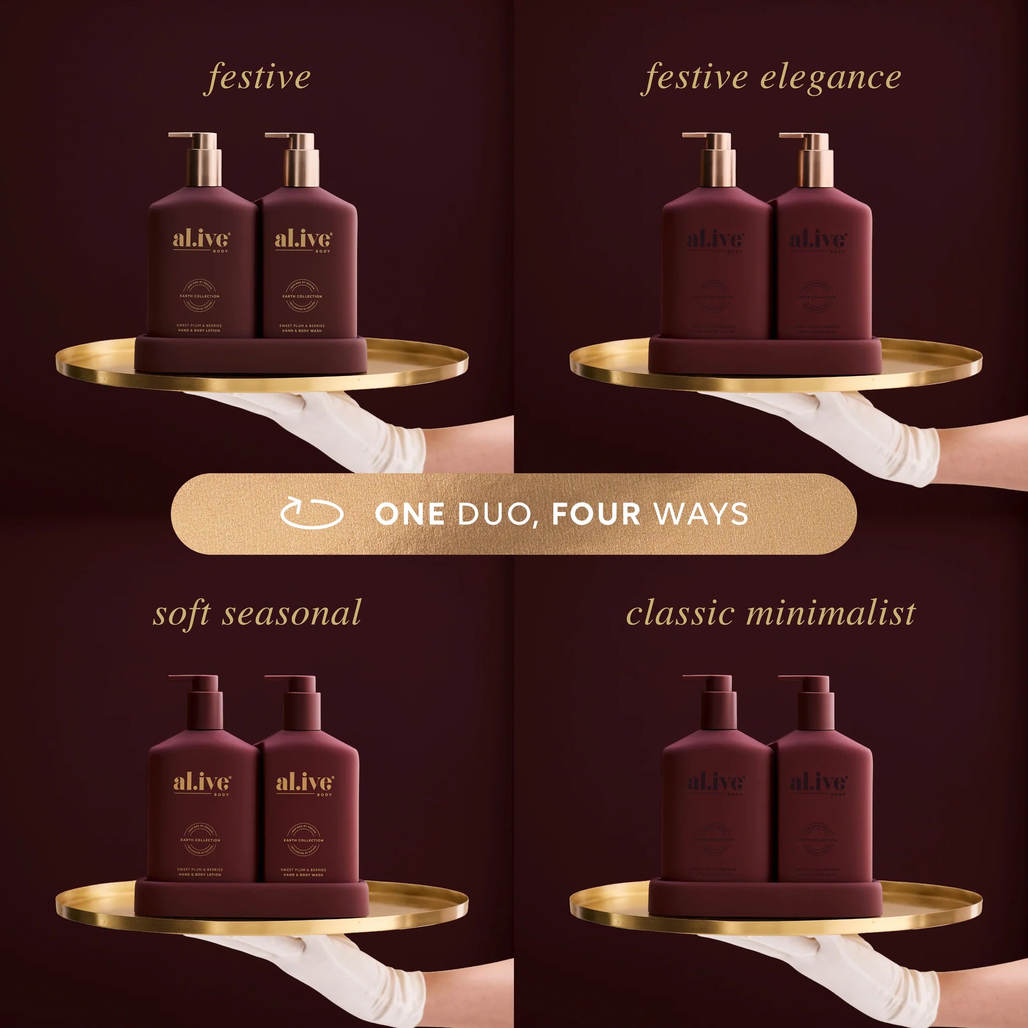 Transformative Wash & Lotion Duo Sweet Plum & Berries