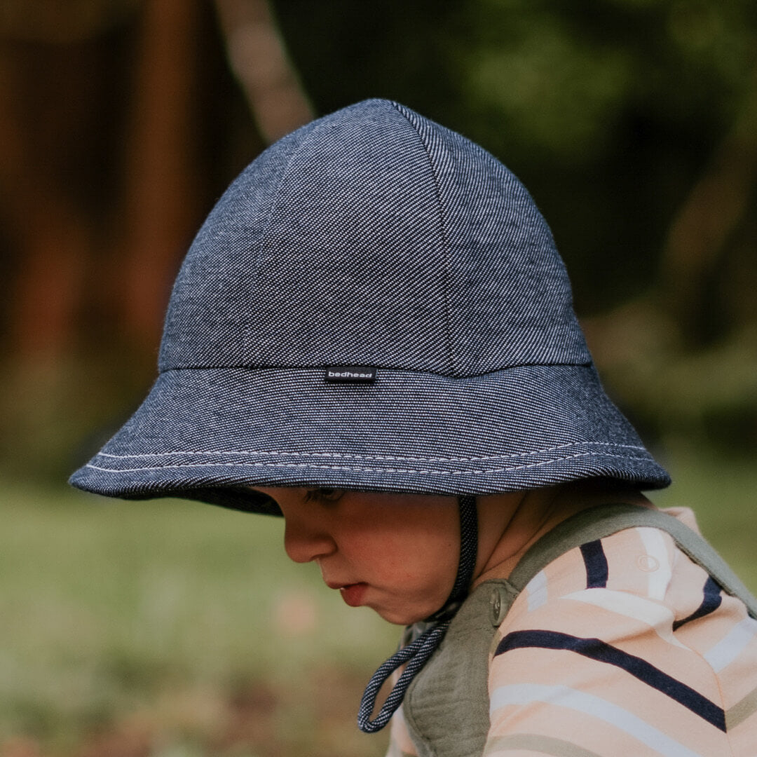 Toddler Bucket Sun Hat Denim