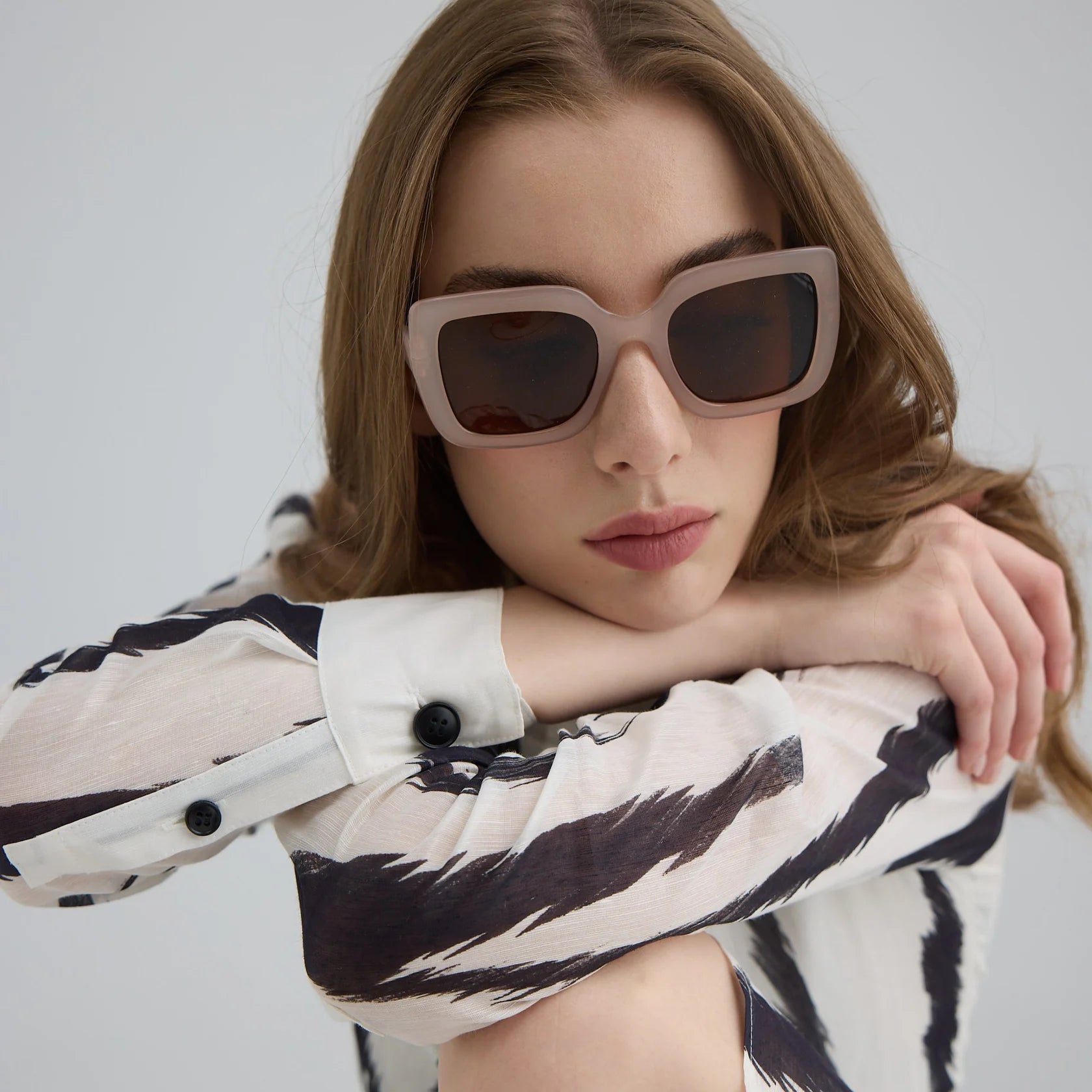 Aria Sunglasses Beige