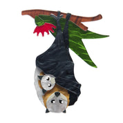 Frankie & Finn Flying Foxes Brooch